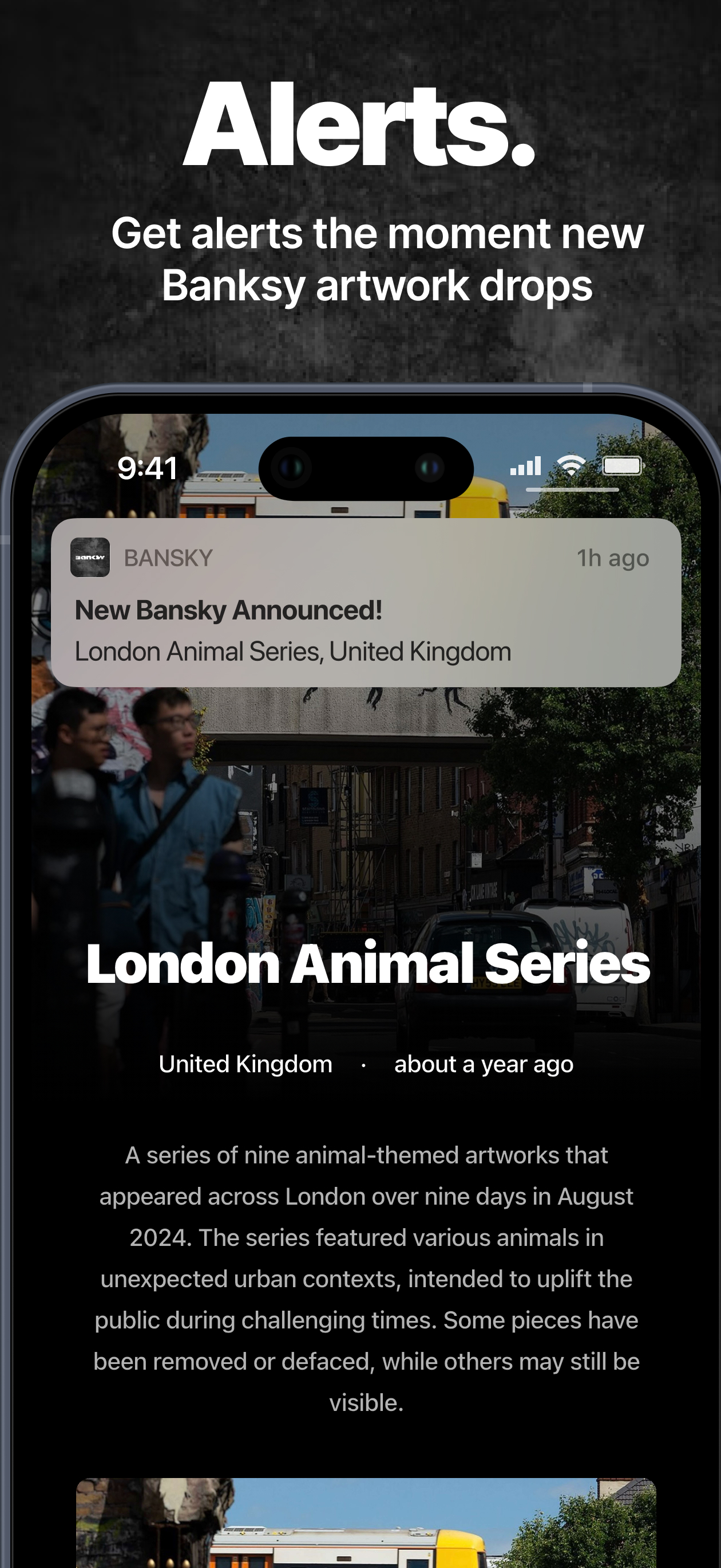 Banksy - Art Map & Gallery screenshot 3