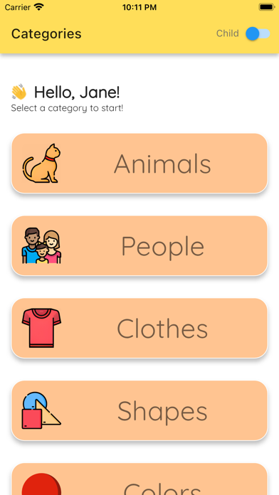 Pic-A-Talk AAC Screenshot