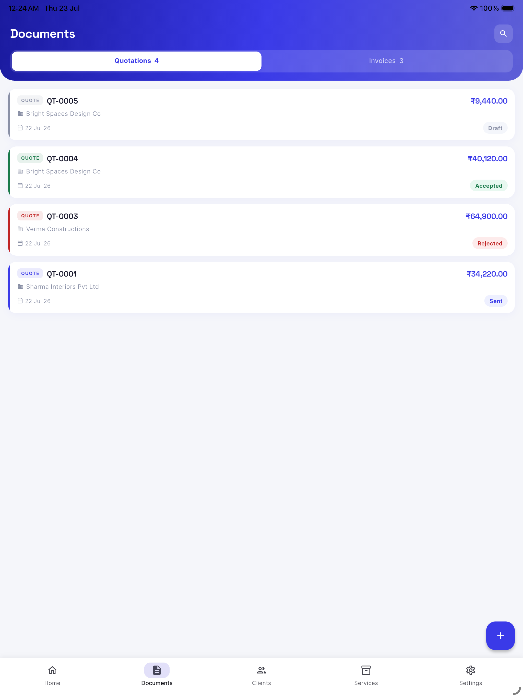 AskQuote: Quotes & Invoices screenshot 10