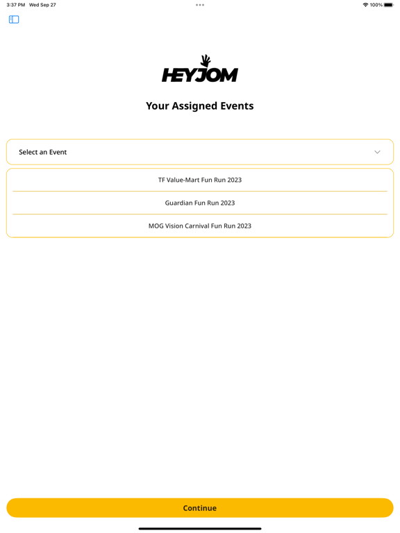 App screenshot
