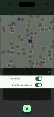 PlasmoCount iPhone screenshot