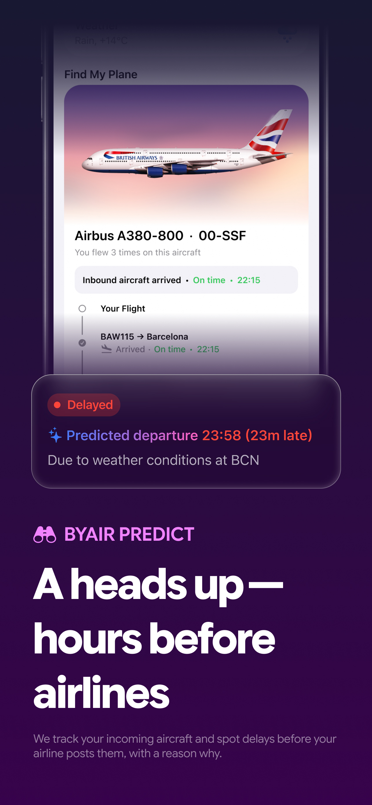 byAir: Flight Tracker & Status screenshot 3