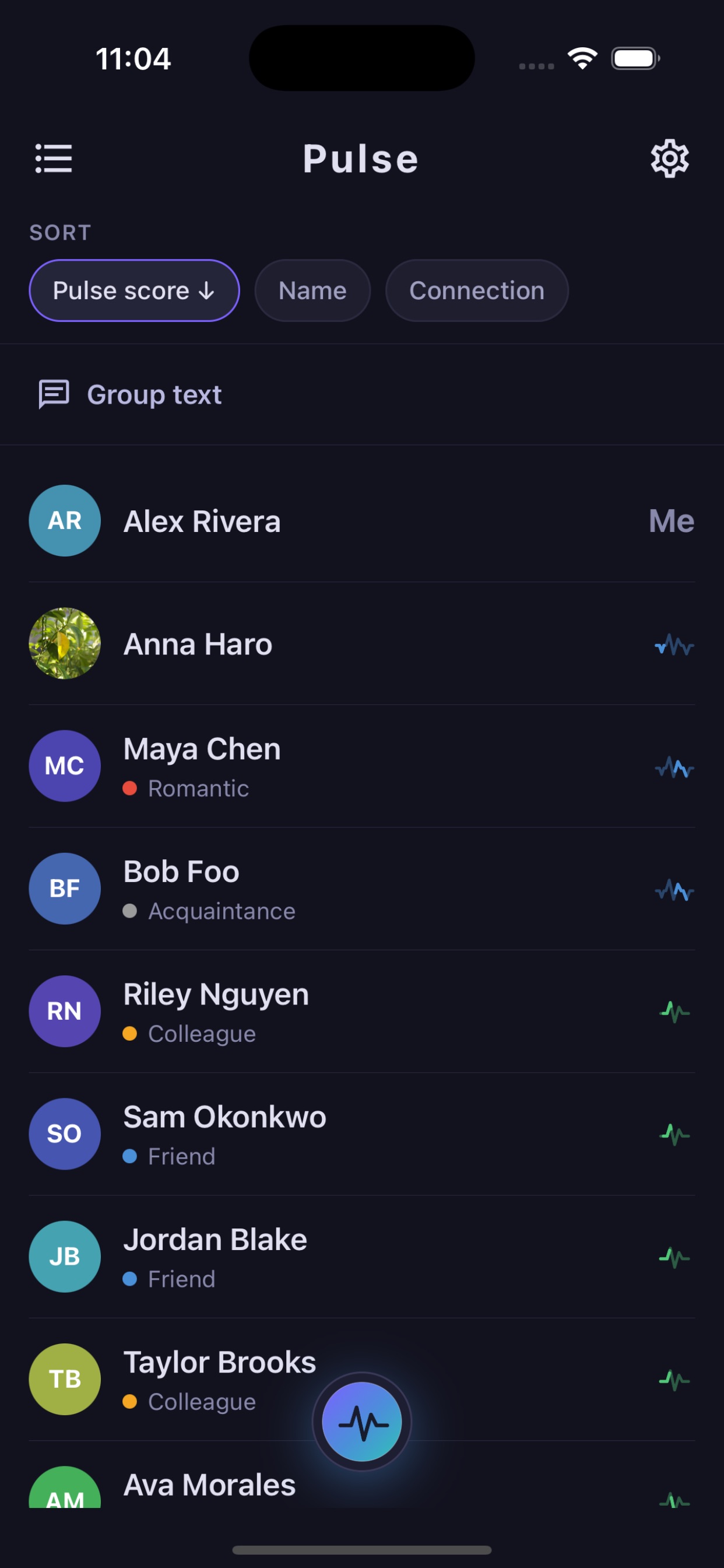 Screenshot 1 of Pulse: Never Forget a Name