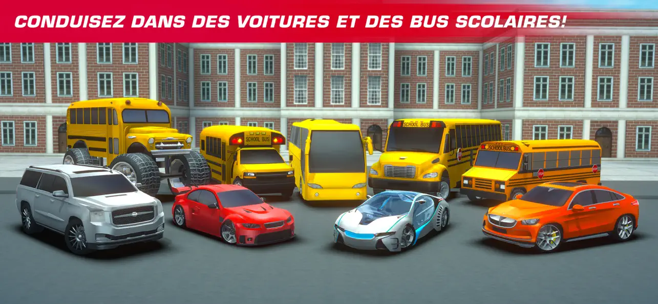 Screenshot #3 pour School Driver  - Jeu de Bus