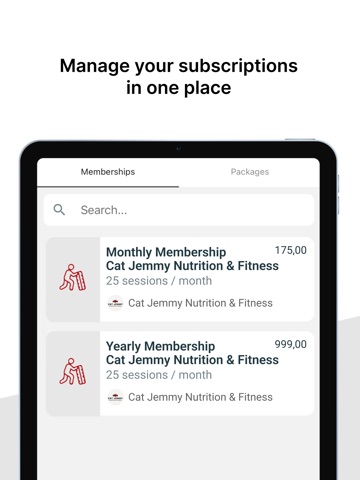 Cat Jemmy Nutrition & Fitness iPad screenshot