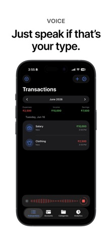 Spendrift screenshot