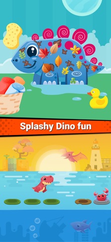 Dinosaur games for kids 3-8 iPhone screenshot