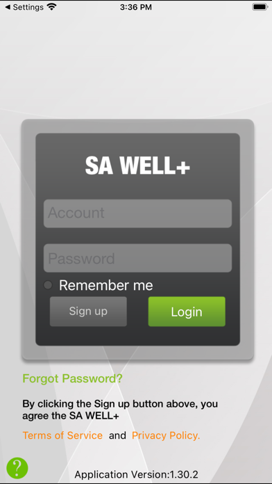 SA Well+ Screenshot