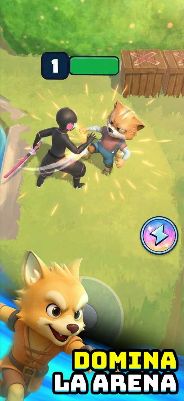 Arcado Battle: MOBA iOS Mod IPA screenshot 2 - iOS game interface