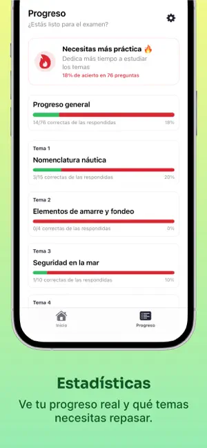 PER – Test y Examen Barco screenshot 4