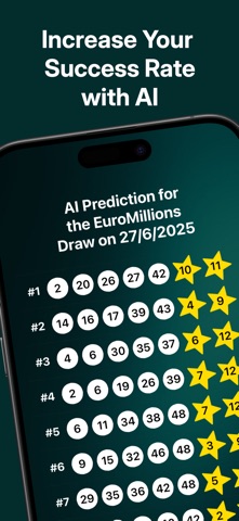 EuroMillions AI Predictor Screenshot 3 of 4