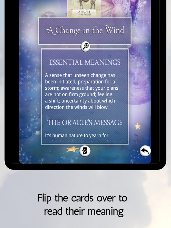 Wisdom of the Oracle Cards iPad screenshot 8 - Lifestyle app