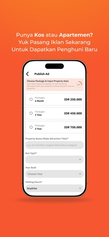 Cari-Kos: Info Kos Lengkap iPhone screenshot