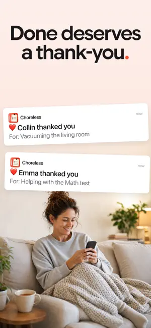 Choreless: Shared Chore List screenshot 4