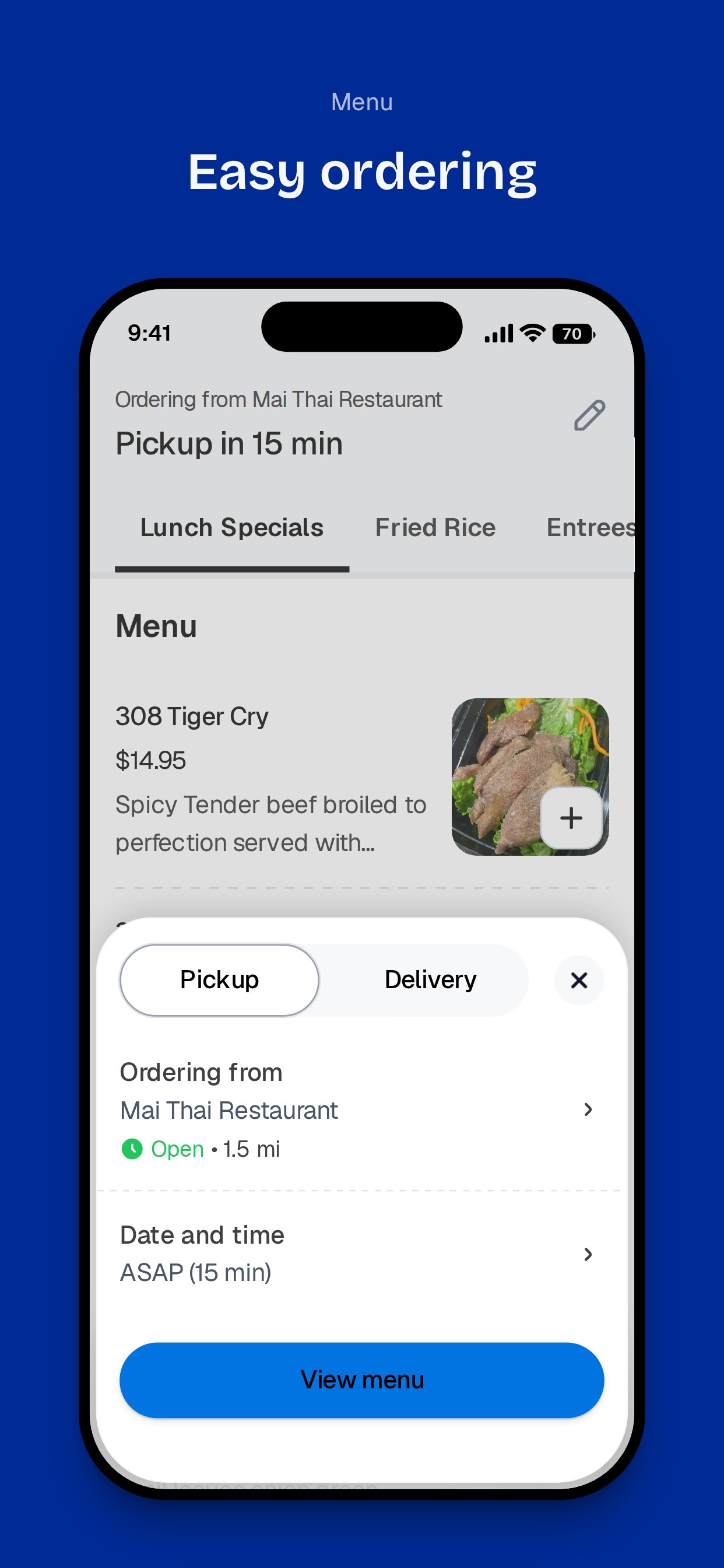 Mai Thai Cuisine screenshot 3