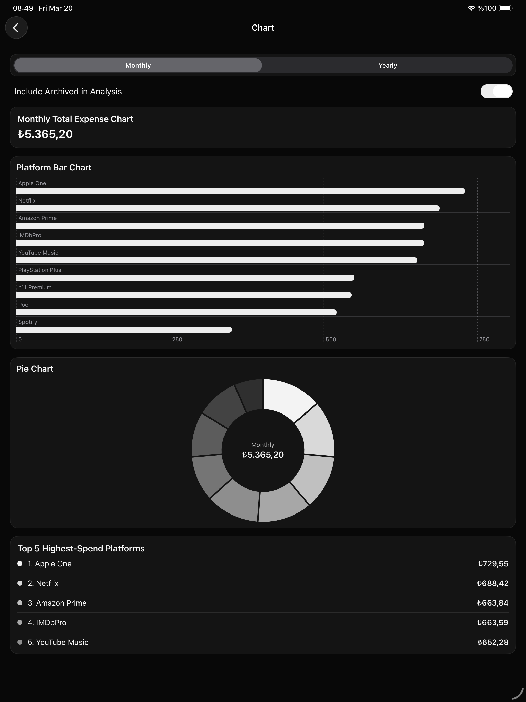 SpendLess: Ads Free screenshot 7