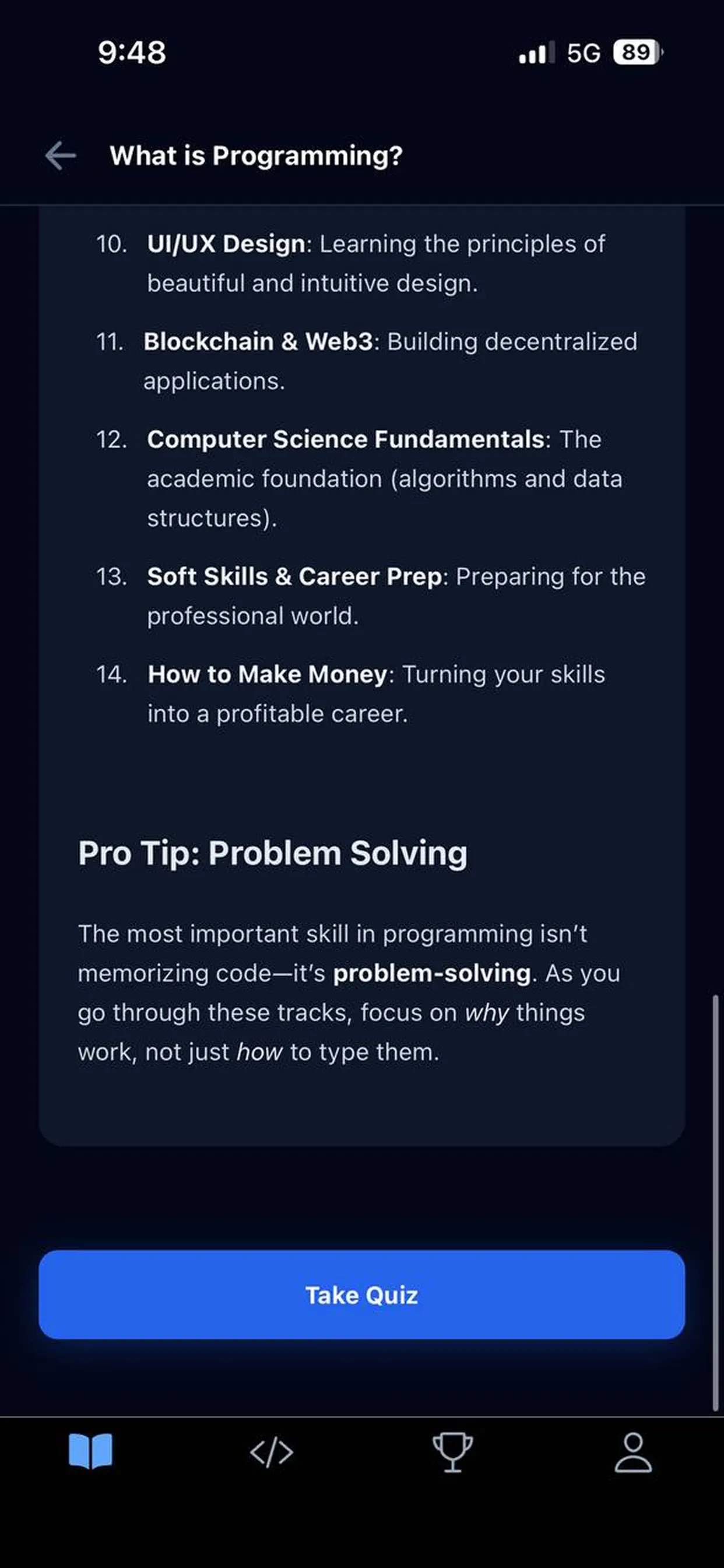 #4. Learn Programming - Code (iOS) De: Pejoal Hanna