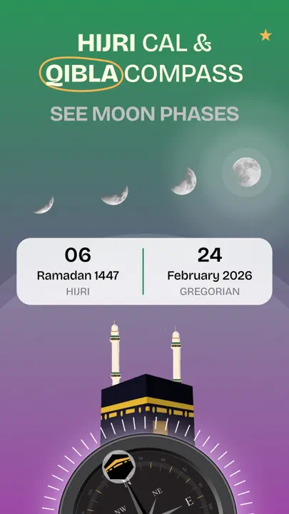 Islamic Calendar & Prayer Apps iPhone-skjermbilde 3