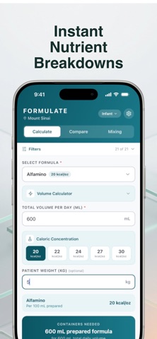 Formulate App screenshot 1