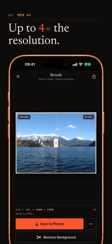 Upscale AI: HD Photo Enhancer Screenshot 4 of 6