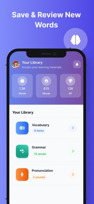 LingUp: AI Language Tutor Screenshot 6 of 8