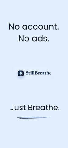 StillBreathe iPhone screenshot