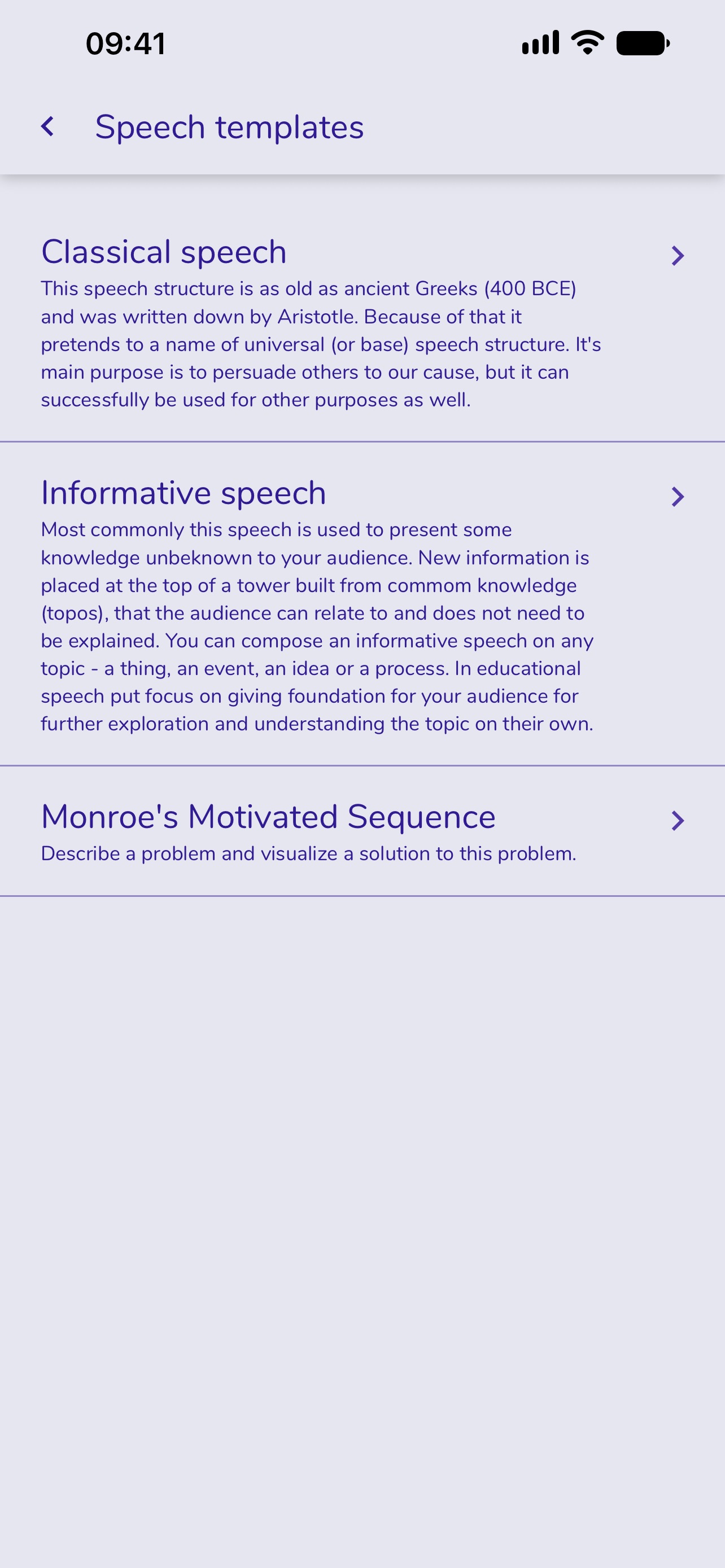 Screenshot 1 of Mówca
