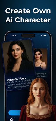 Hi - Ai Character Chat App iPhone screenshot