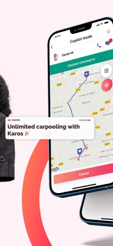 Karos - Commuter carpooling Screenshot 4 of 5
