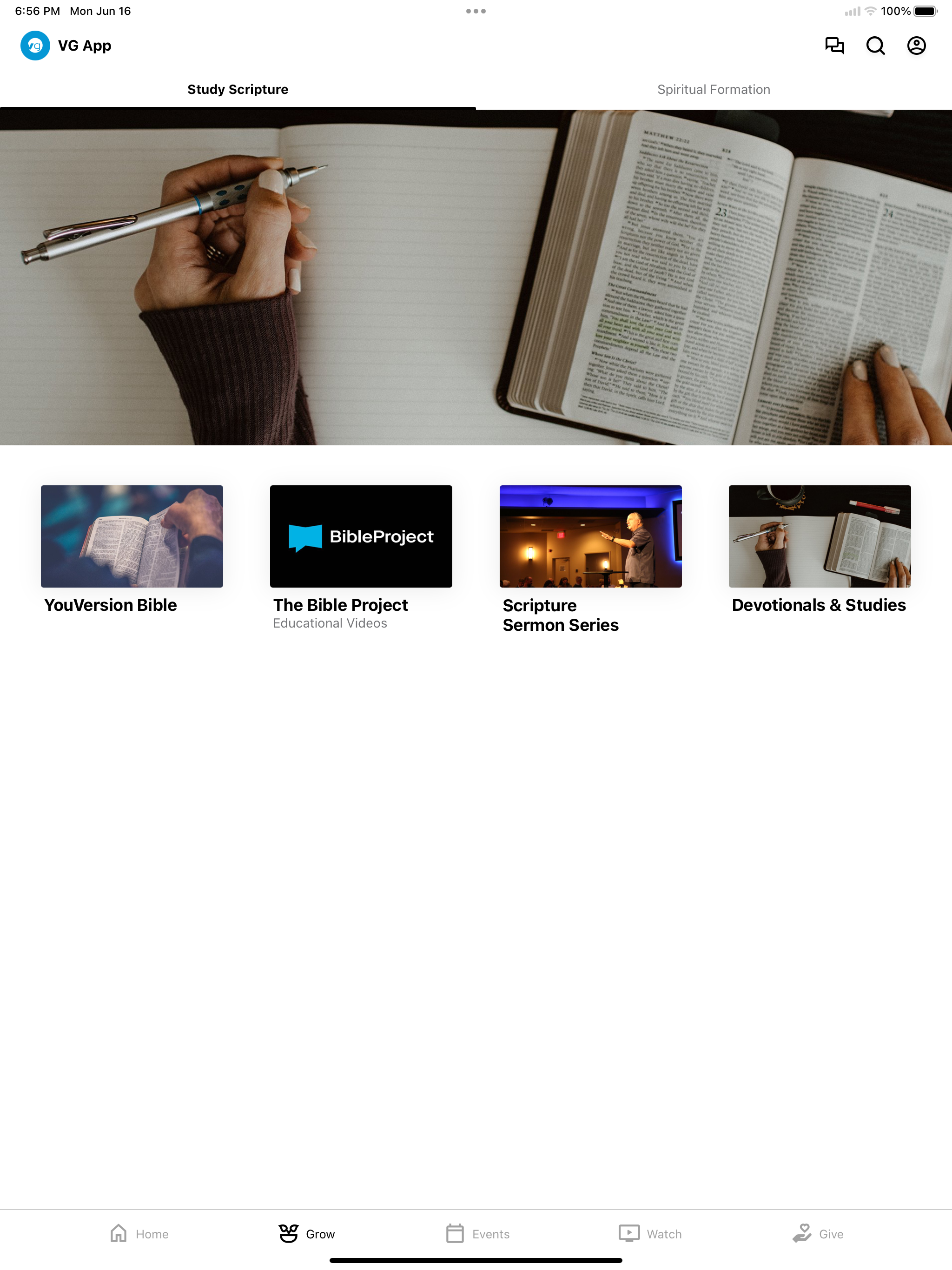 The Vineyard Gilbert App