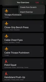 milofit - workout tracker iphone screenshot 3