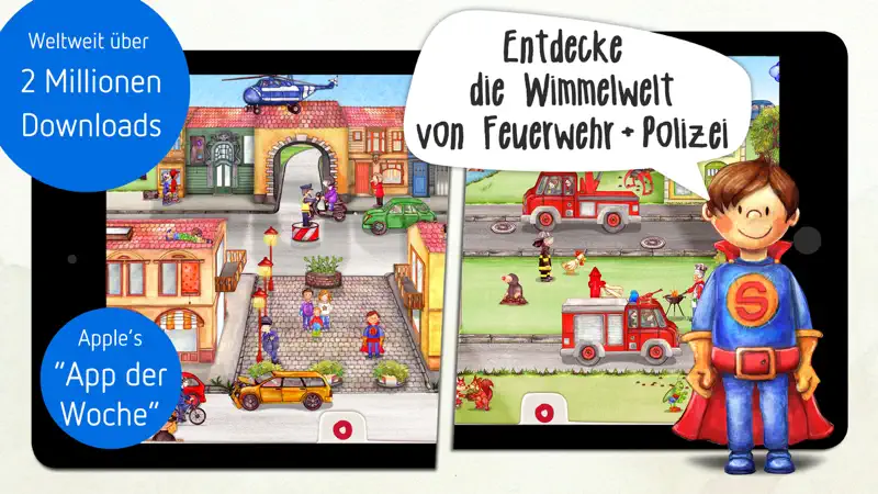 Tatütata: Wimmel-App Kinder screenshot 1 of 5