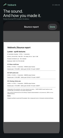 Veldverb IR Bounces screenshot 5