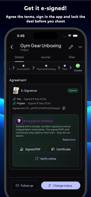 KampZ - Track Collab Payments screenshot 4