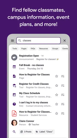 MyUAlbany screenshot 1
