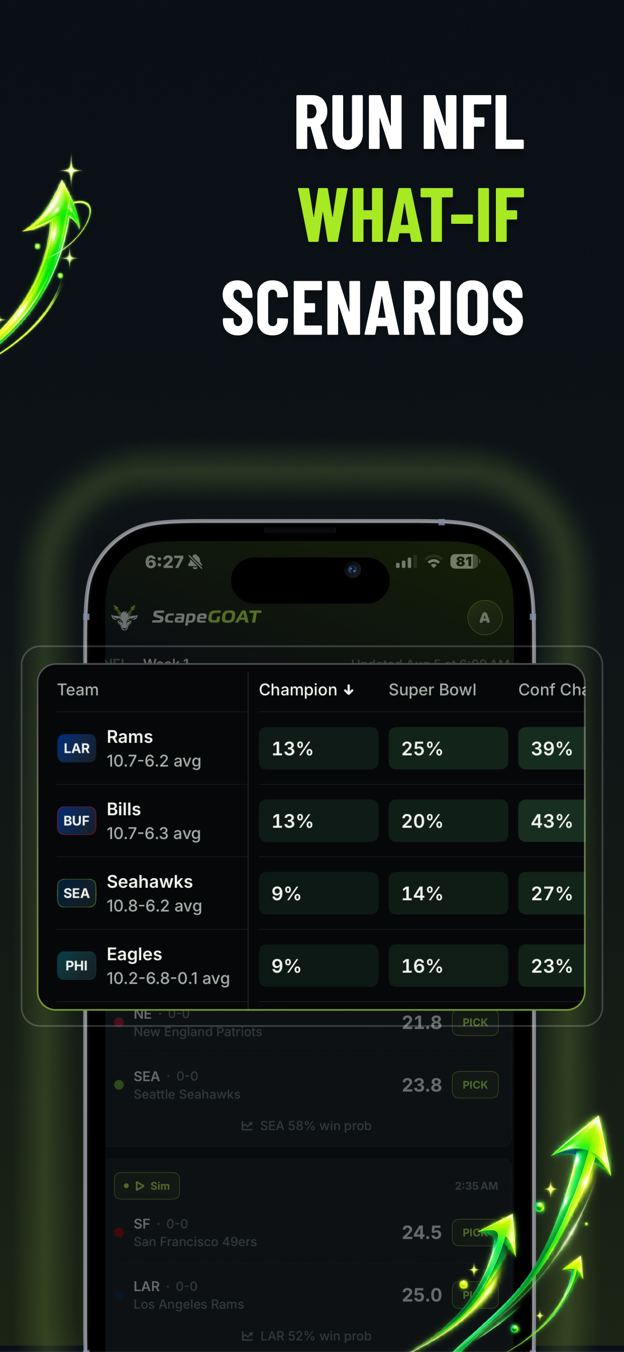ScapeGOAT: Football Predictor screenshot 3