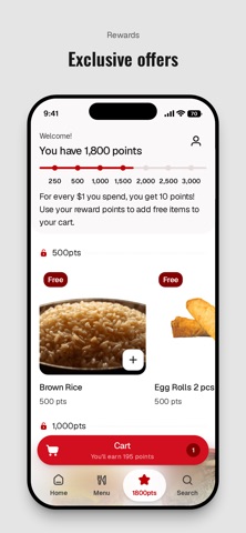 Teriyaki J's iPhone screenshot