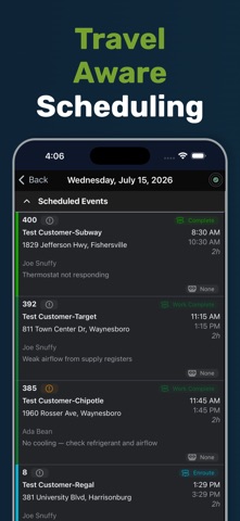 Fieldstone HVAC iPhone screenshot