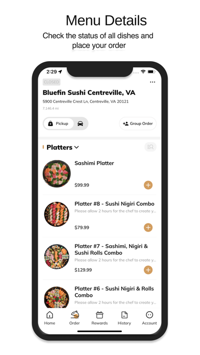 Bluefin Sushi Screenshot