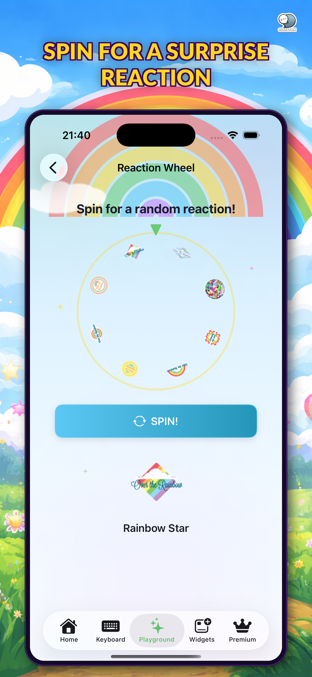 Rainbow Emoji Stickers by CS screenshot 8