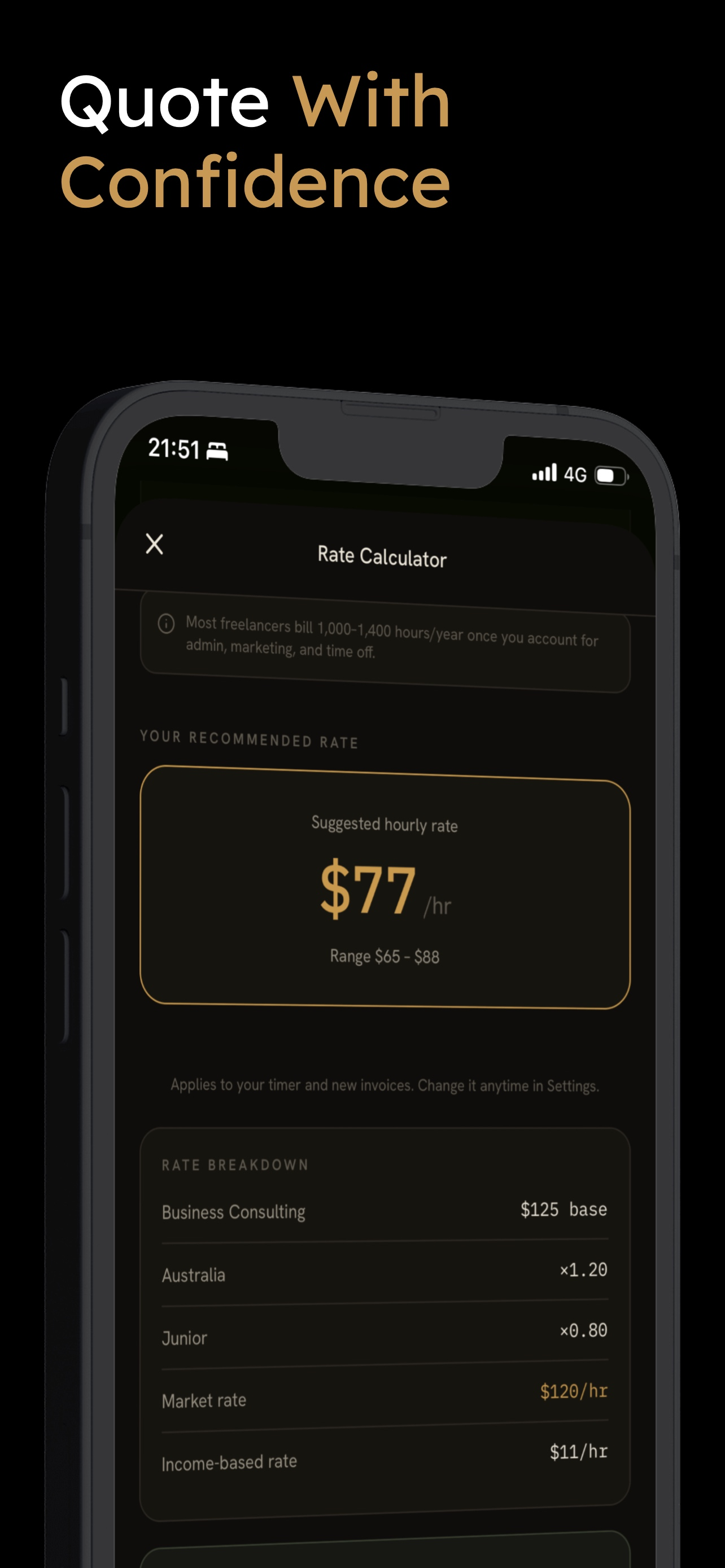 NoirInvoice: Premium Invoicing screenshot 5