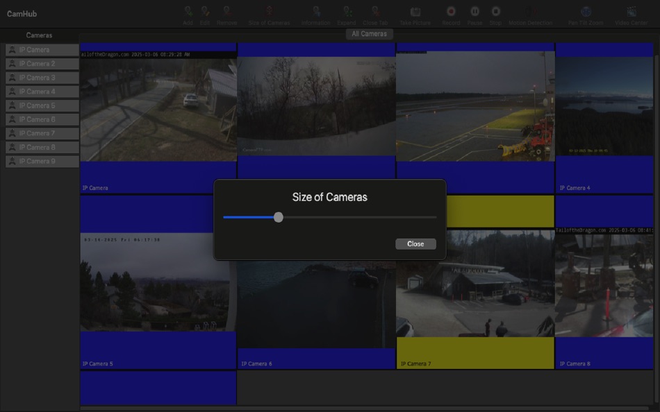 #5. CamHub - IP Camera Viewer (macOS) بواسطة: Alessandro Gimenes Ferri