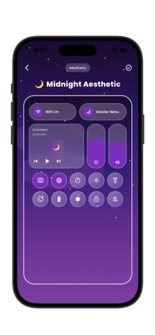 Control Widget: Theme & Panels Screenshot 4 of 5