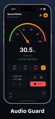 Sound Meter & dB Detector Screenshot 2 of 5
