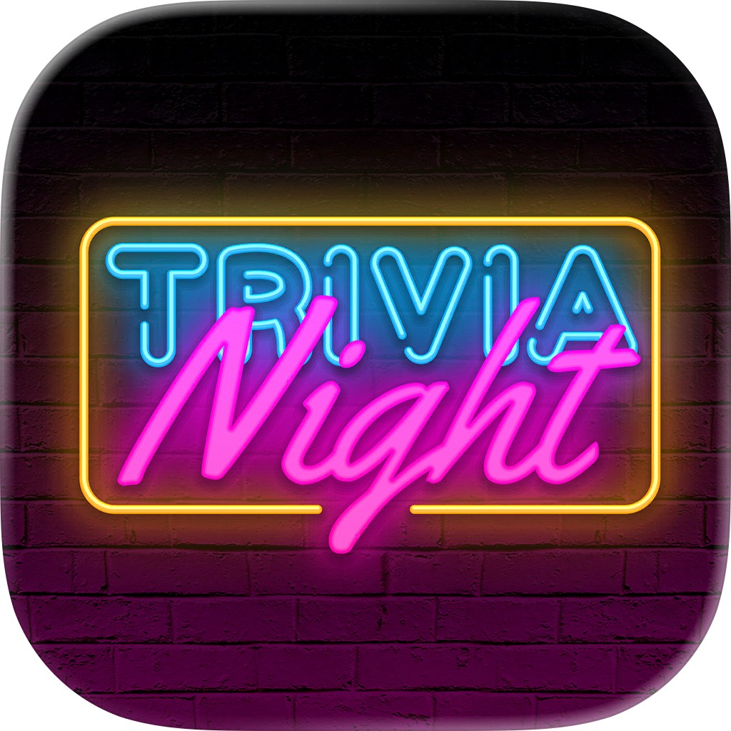 Apple App Store cover for Trivia Night!!