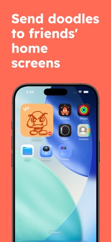 Squibble - Doodle Widget iPhone screenshot