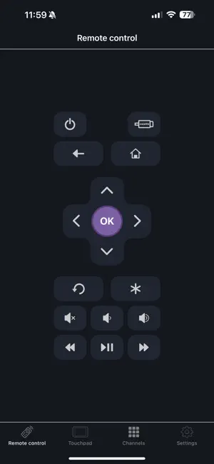 Rokie - Remote for Roku Player screenshot 1
