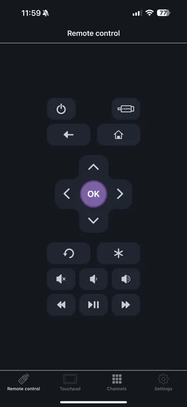 Rokie - Remote for Roku Player screenshot 1 of 5