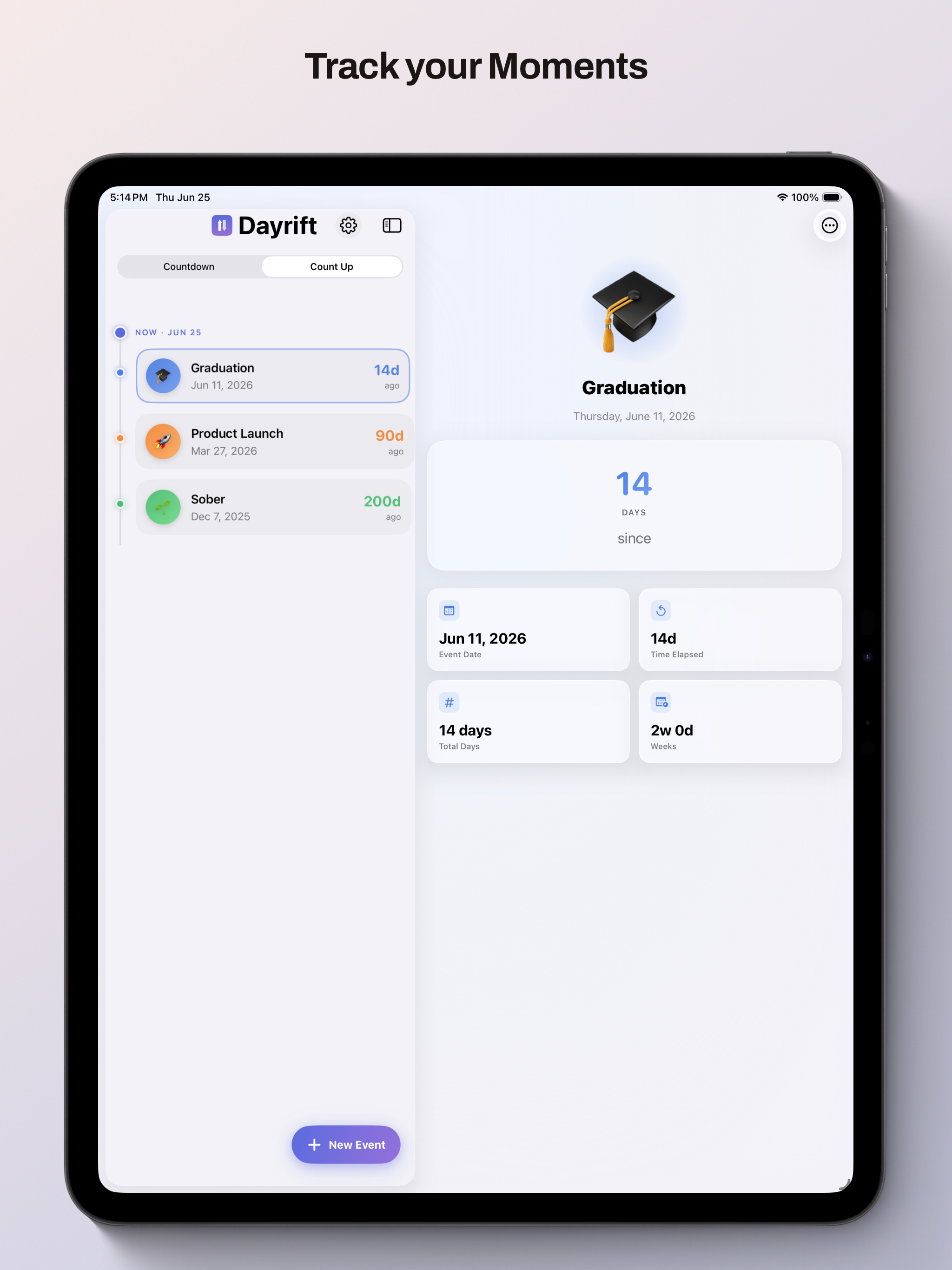 Dayrift: Countdown Timer screenshot 7