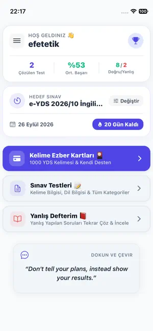 YDS YÖKDİL İngilizce screenshot 1